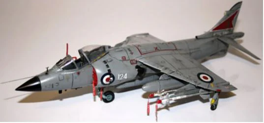 TAMIYA 1/48 ROYAL NAVY HAWKER SEA HARRIER FRS.1 - Image 3