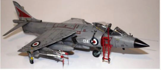 TAMIYA 1/48 ROYAL NAVY HAWKER SEA HARRIER FRS.1 - Image 4