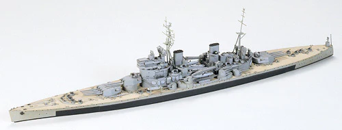 TAMIYA 1/700 WATER LINE SERIES BRITISH BATTLESHIP KING GEORGE V - Image 2
