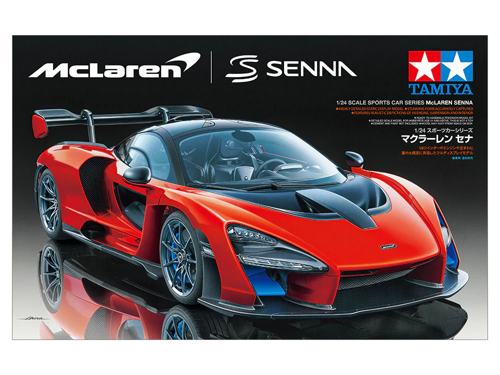 TAMIYA MCLAREN SENNA 1:24