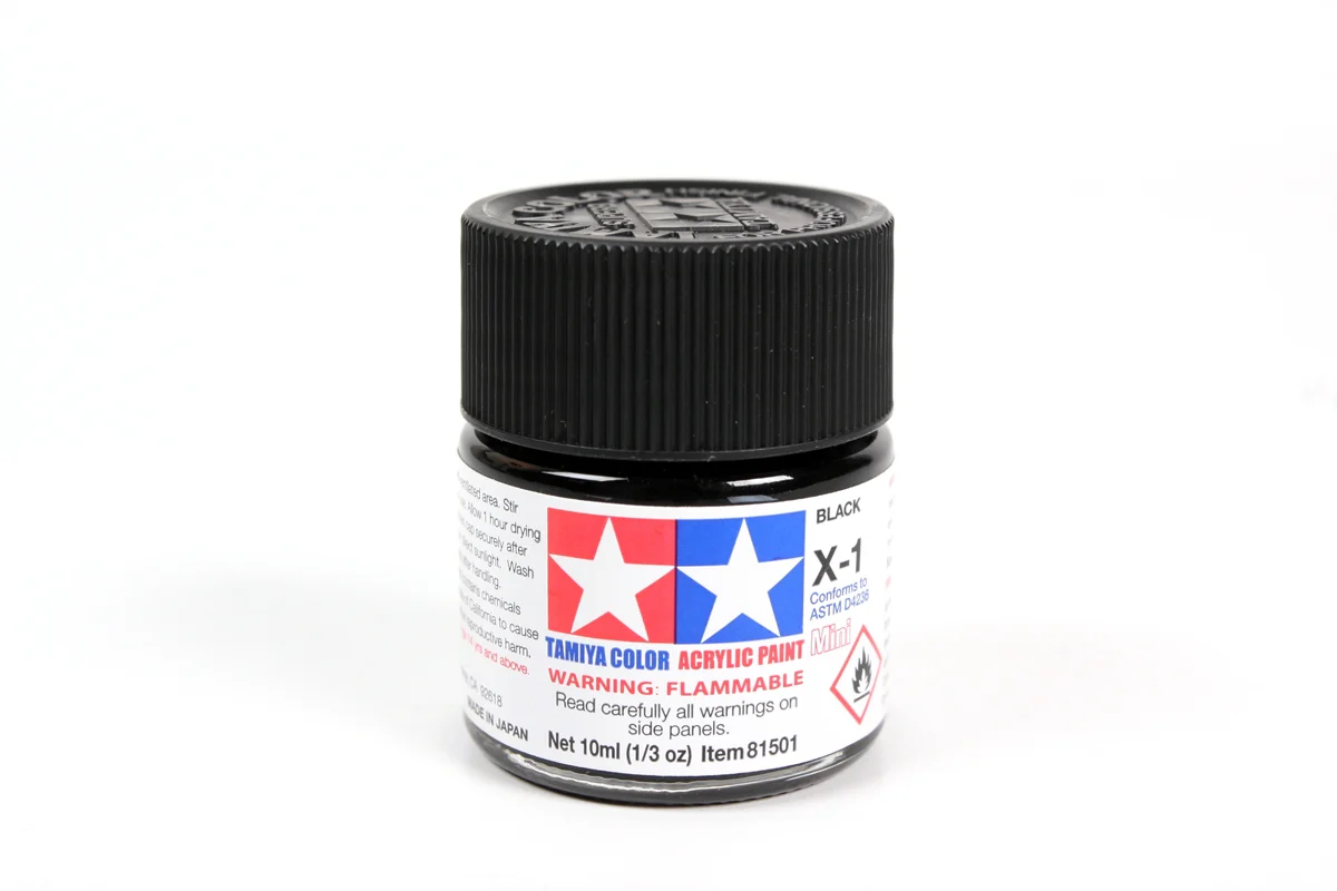 TAMIYA X-1 BLACK