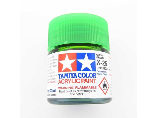 TAMIYA X-25 CLEAR GREEN
