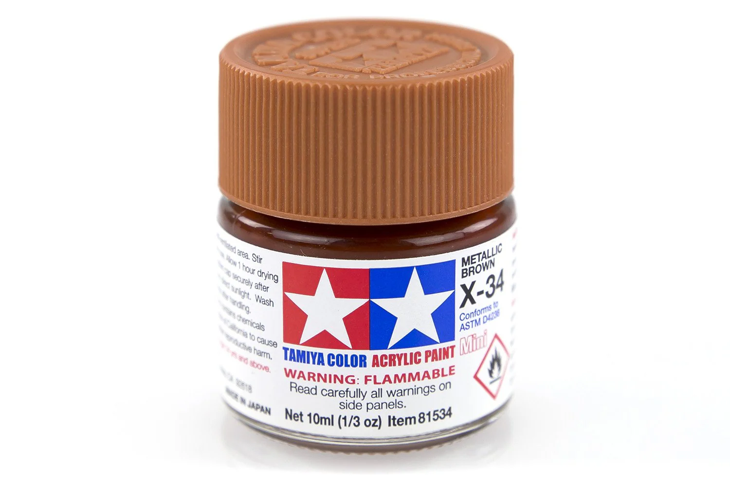 TAMIYA X-34 METALLIC BROWN