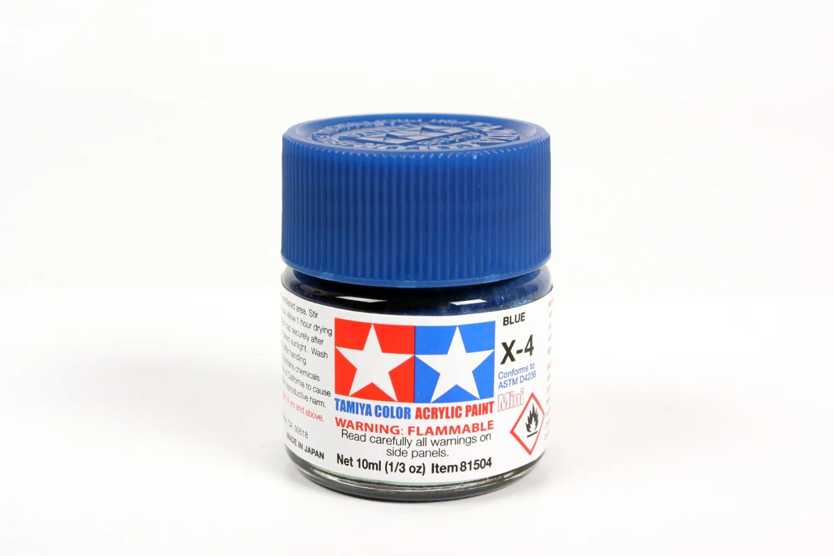TAMIYA X-4 BLUE