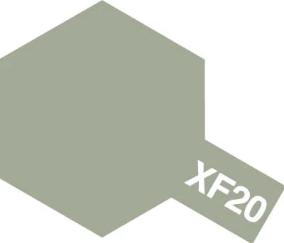 TAMIYA ACRYLIC PAINT MINI XF-20 MEDIUM GREY - Image 2