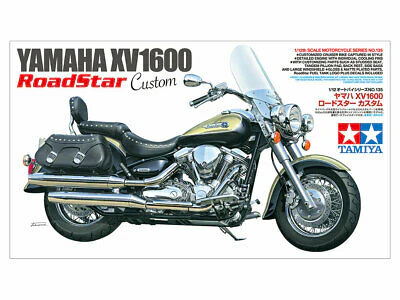 TAMIYA 1:24 YAMAHA XV 1600 ROADSTAR CUSTOM MODEL KIT