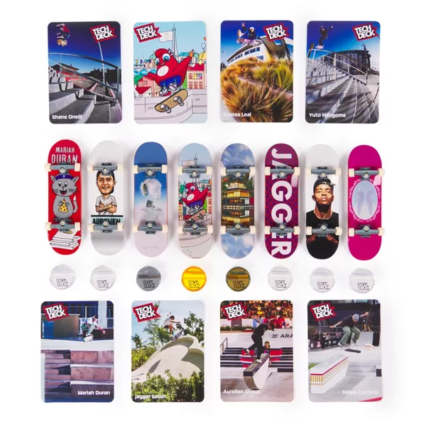 TECH DECK OLYMPIC GAMES PARIS 2024 - COMPETITION LEGENDS 8 PACK - Image 3