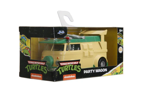 TEENAGE MUTANT NINJA TURTLES (1987) - 1961 VOLKSWAGON BUS HOLLYWOOD RIDES 1/32 SCALE DIE-CAST VEHICLE REPLICA