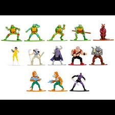TEENAGE MUTANT NINJA TURTLES (1987) - NANO METALFIGS DIE-CAST MYSTERY FIGURE BLIND BAG - Image 2