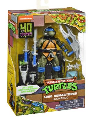 TEENAGE MUTANT NINJA TURTLES -40TH ANNIVERSARY 1988 REMASTERED -- LEONARDO