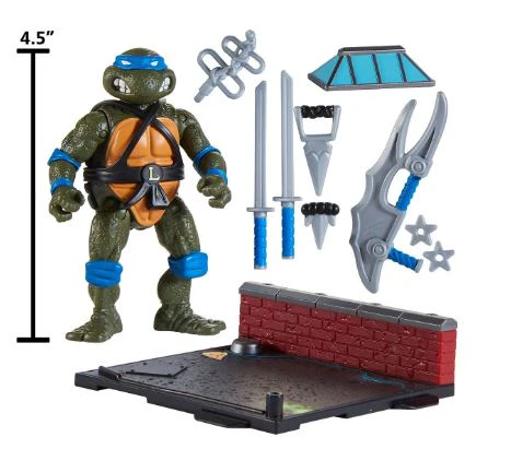 TEENAGE MUTANT NINJA TURTLES -40TH ANNIVERSARY 1988 REMASTERED -- LEONARDO - Image 2