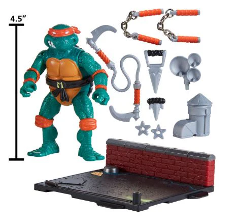 TEENAGE MUTANT NINJA TURTLES -40TH ANNIVERSARY 1988 REMASTERED -- MICHELANGELO - Image 2
