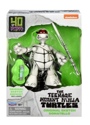 TEENAGE MUTANT NINJA TURTLES - 40TH ANNIVERSARY ORIGINAL SKETCH - DONATELLO - Image 3