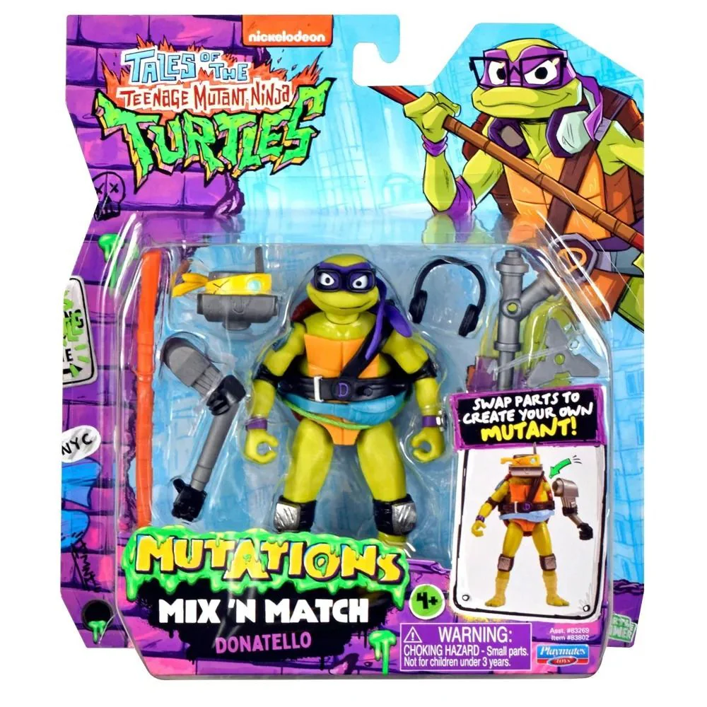 TEENAGE MUTANT NINJA TURTLES MIX N MATCH MUTATIONS - DONATELLO - Image 5