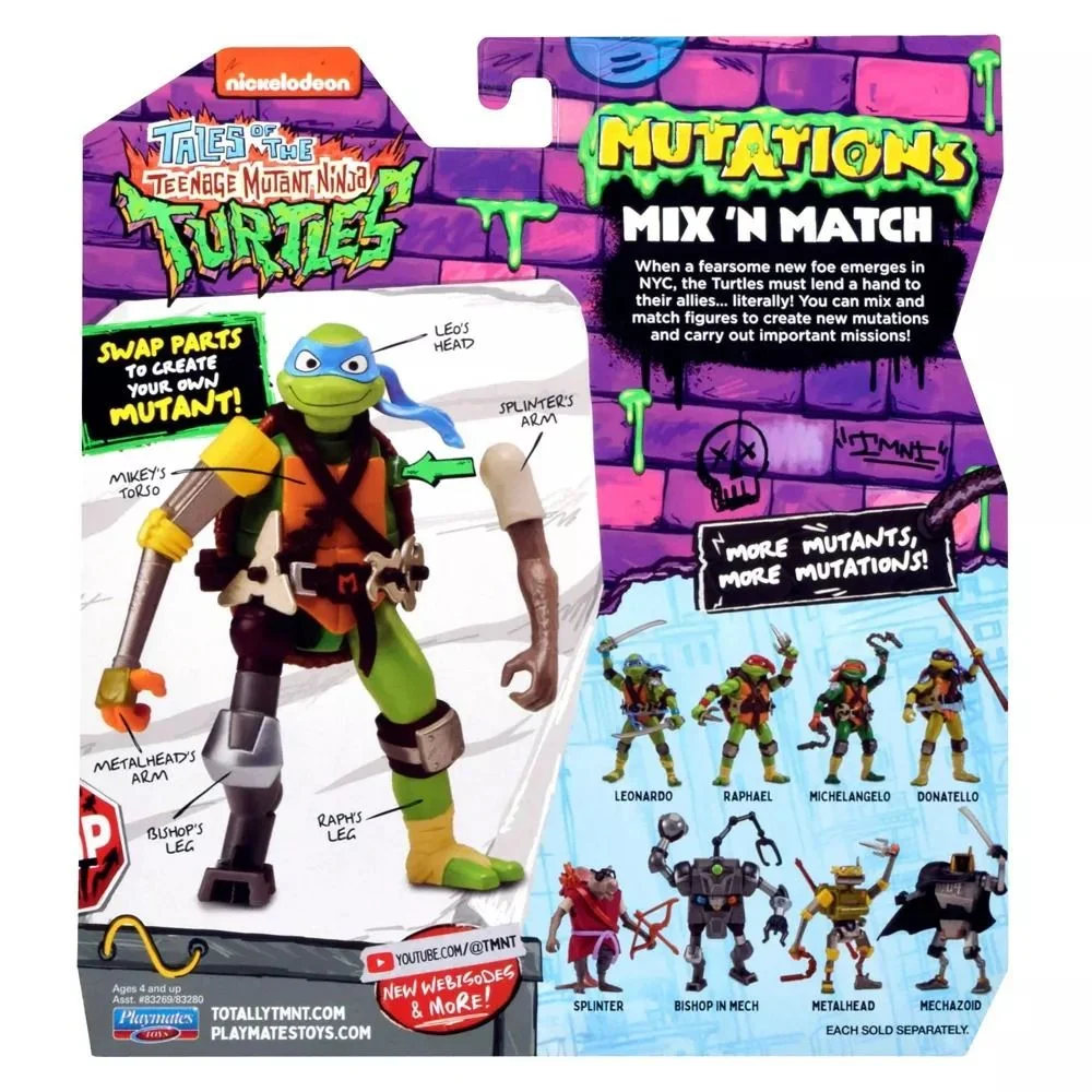 TEENAGE MUTANT NINJA TURTLES MIX N MATCH MUTATIONS - MICHELANGELO - Image 2