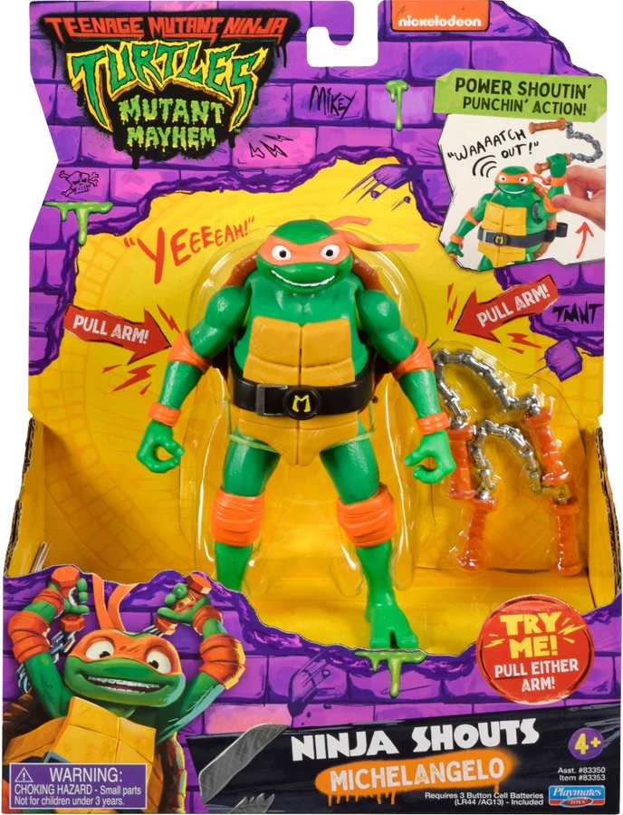TEENAGE MUTANT NINJA TURTLES - MUTANT MAYHEM - MICHELANGELO
