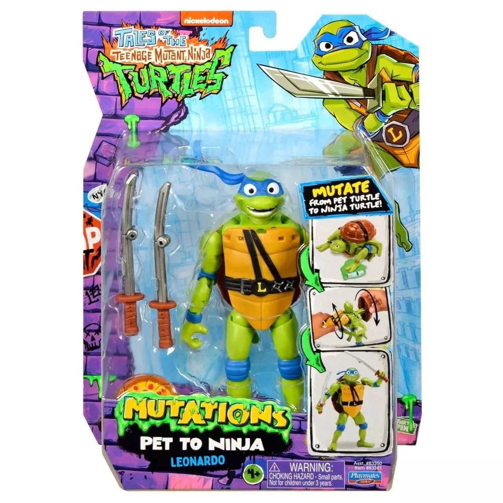 TEENAGE MUTANT NINJA TURTLES MUTATIONS PET TO NINJA - LEONARDO