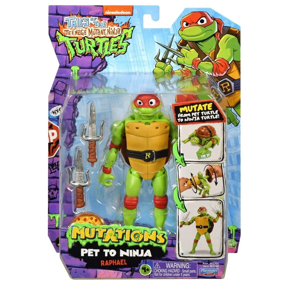 TEENAGE MUTANT NINJA TURTLES MUTATIONS PET TO NINJA - RAPHAEL