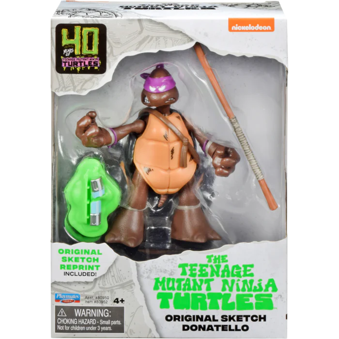 TEENAGE MUTANT NINJA TURTLES ORGINAL SKETCH DONATELLO