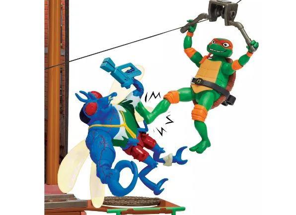 TEENAGE MUTANT NINJA TURTLES - SEWER LAIR PLAYSET - Image 5