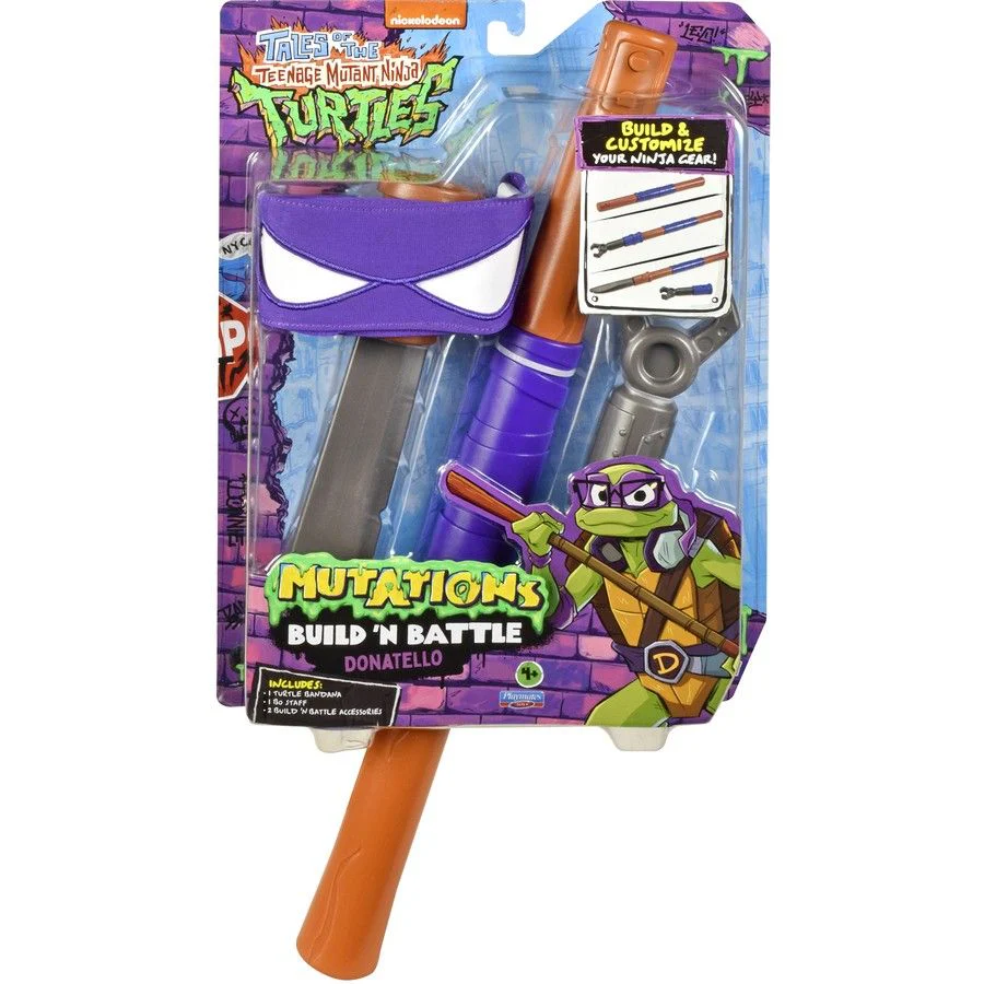 TEENAGE MUTANT NINJA TURTLES - TALES OF THE TEENAGE MUTANT NINJA TURTLES MUTATIONS BUILD 'N BATTLE DONATELLO