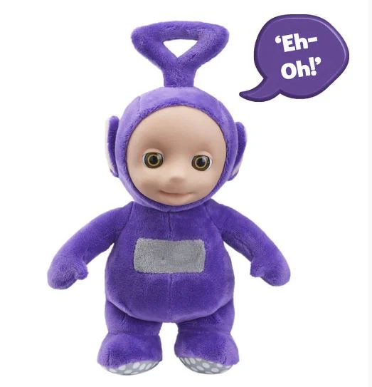 TELETUBBIES - TALKING TINKY WINKY SOFT PLUSH - Image 2
