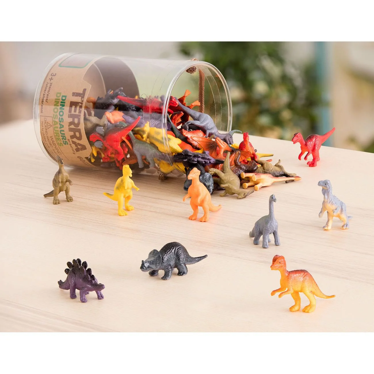 TERRA 60PC DINOSAURS TUBE - Image 2