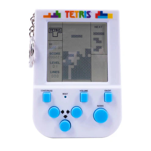 TETRIS - DIGITAL PLAYABLE ARCADE KEYRING
