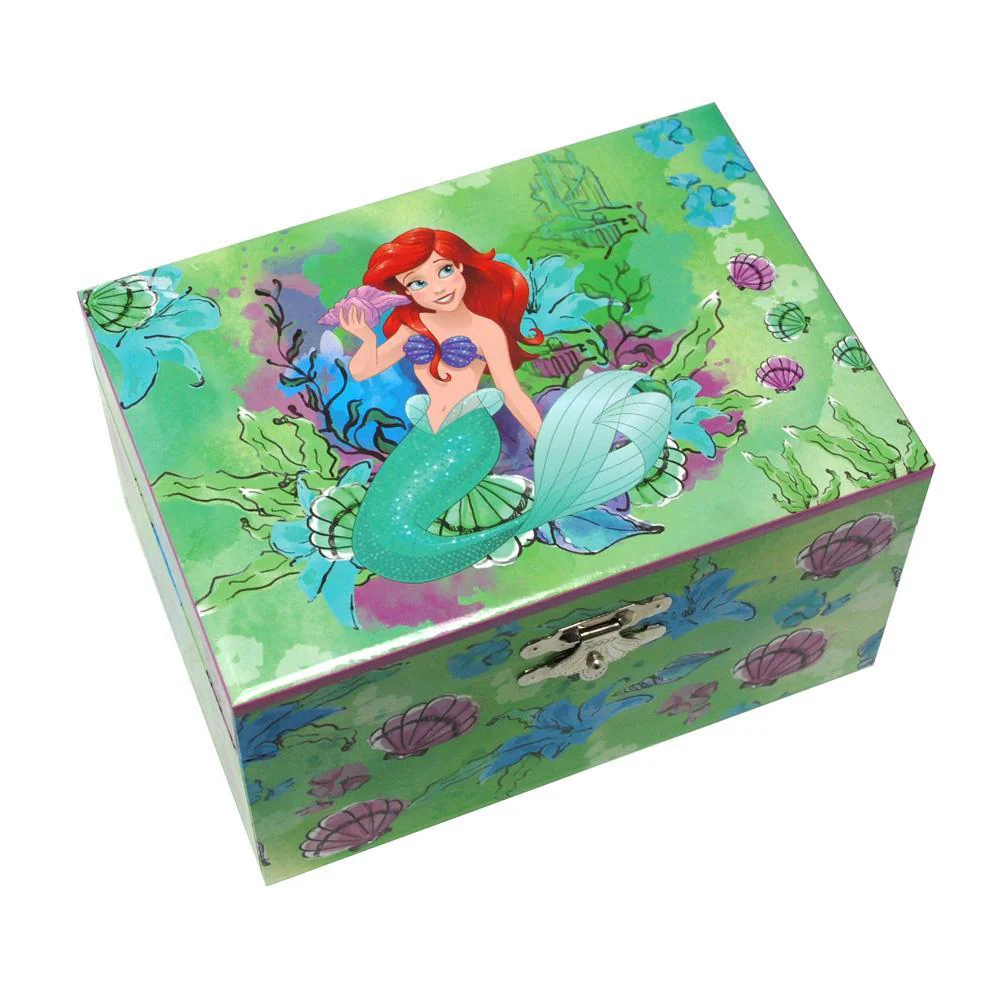 PINK POPPY THE LITTLE MERMAID MEDIUM MUSIC BOX