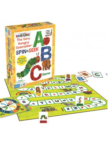 THE VERY HUNGRY CATERPILLAR SPIN & SEEK ABC GAME