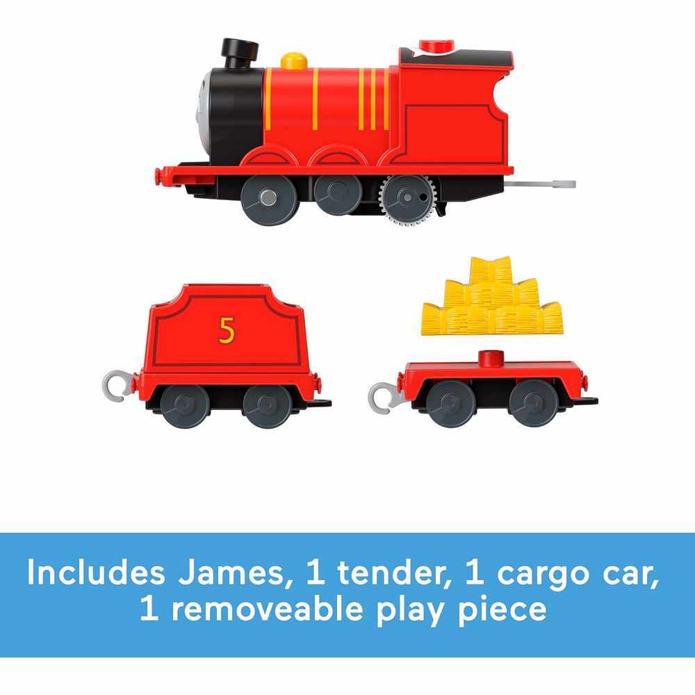 FISHER PRICE - THOMAS AND FRIENDS - MOTORIZED TALKING JAMES - Image 5