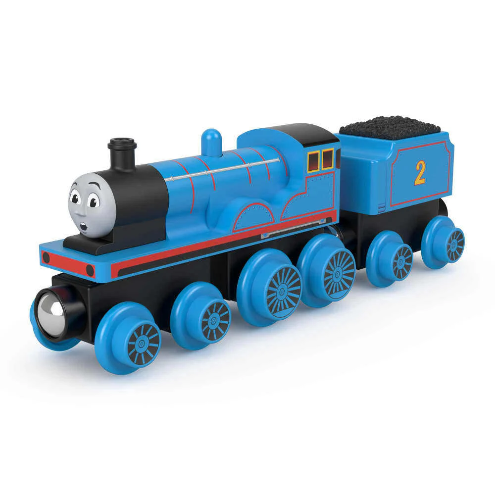 THOMAS AND FRIENDS WOODEN RAILWAY - EDWARD ENGINE AND COAL CAR - Image 2