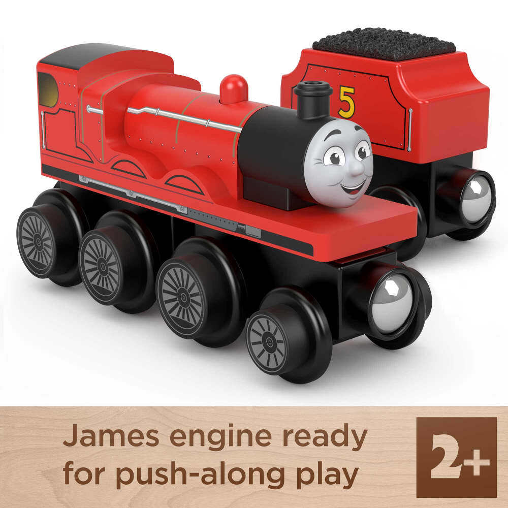 THOMAS AND FRIENDS WOODEN RAILWAY - JAMES - Image 2