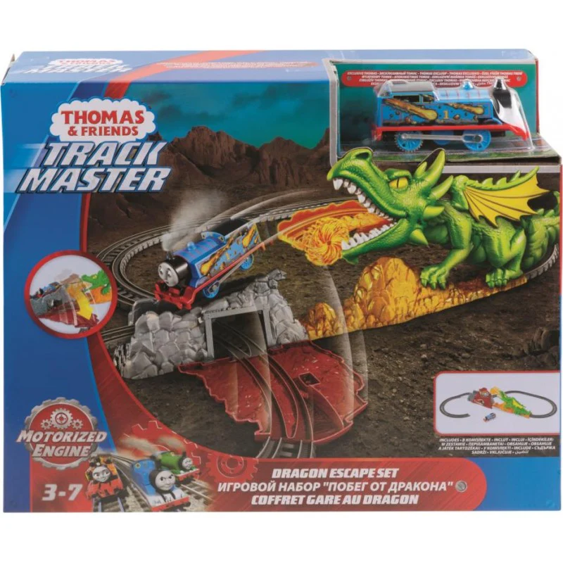 THOMAS & FRIENDS TRACK MASTER - DRAGON ESCAPE