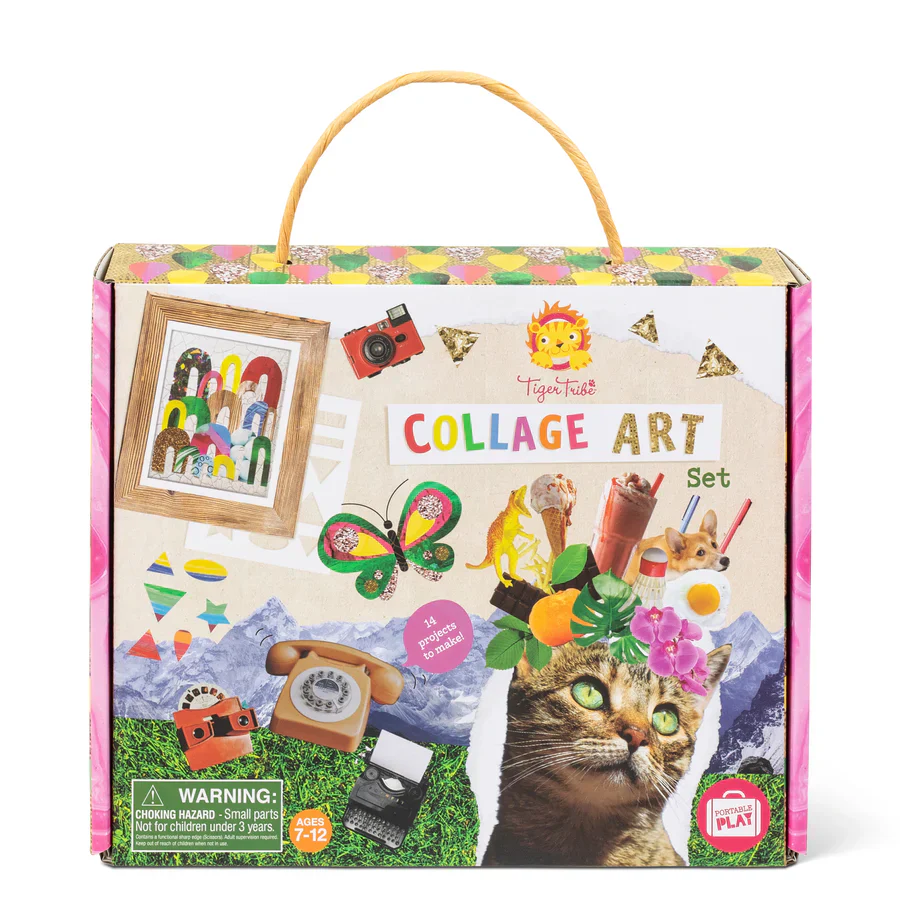 TIGER TRIBE - COLLAGE ART SET