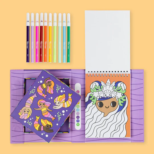 TIGER TRIBE COLOUR BY NUMBERS- MERMAIDS & FRIENDS - Image 5