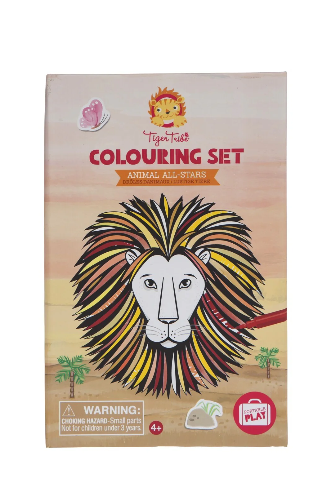 TIGER TRIBE - COLOURING SET ANIMAL ALL STARS