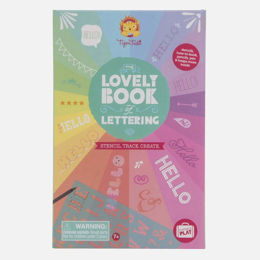 TIGER TRIBE - THE LOVELY BOOK OF LETTERING