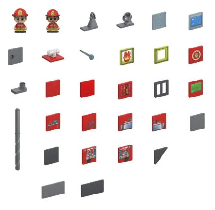 TILETOWN - FIRE STATION TILE SET - Image 4