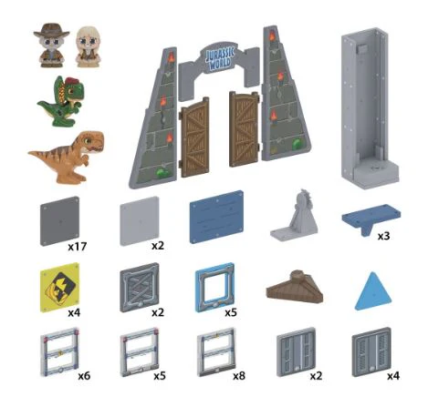 TILETOWN - JURASSIC WORLD GREAT ESCAPE TILE SET - Image 5