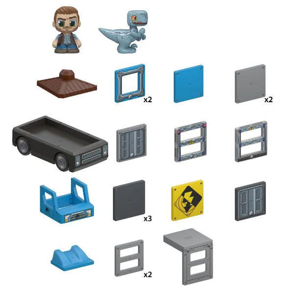 TILETOWN - JURASSIC WORLD DINO RESCUE TILE SET - Image 3