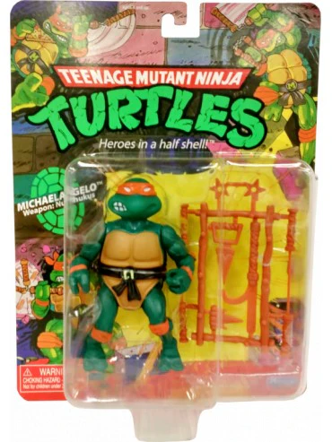 TMNT CLASSIC COLLECTION TURTLE FIGURES MICHELANGELO