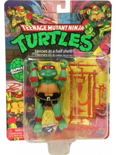 TMNT CLASSIC COLLECTION TURTLE FIGURES RAPHAEL