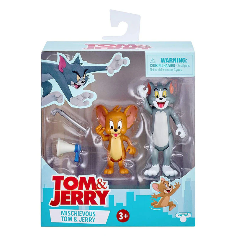 Tom & Jerry Movie Moments 3 Inch Figure 2 Pack