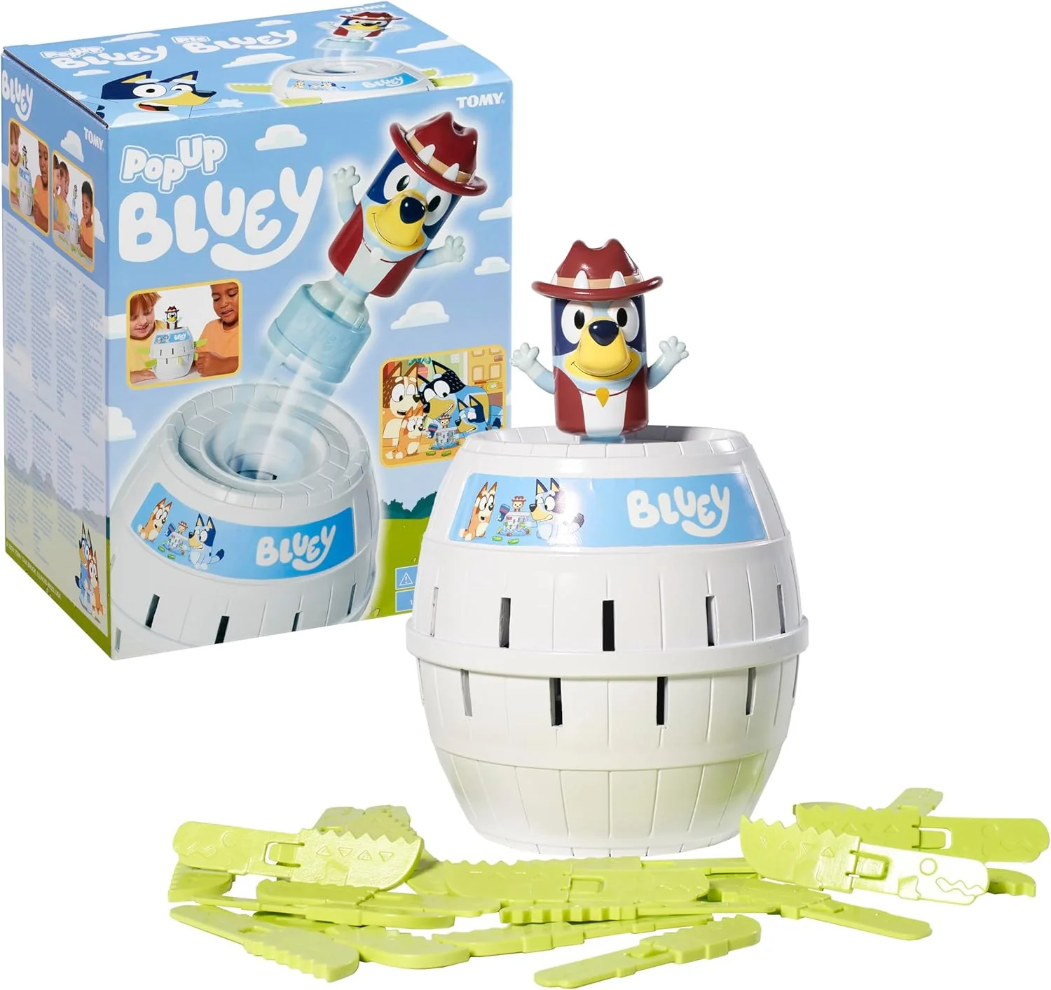 TOMY - POP UP BLUEY GAME - Image 2