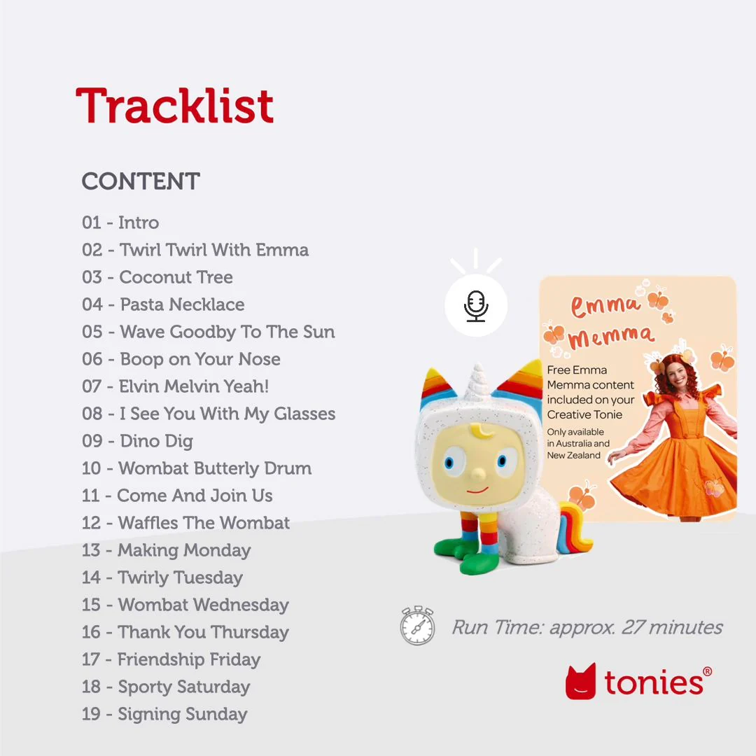 TONIES - AUDIO CHARACTER FOR TONIEBOX -  EMMA MEMMA - UNICORN - Image 4