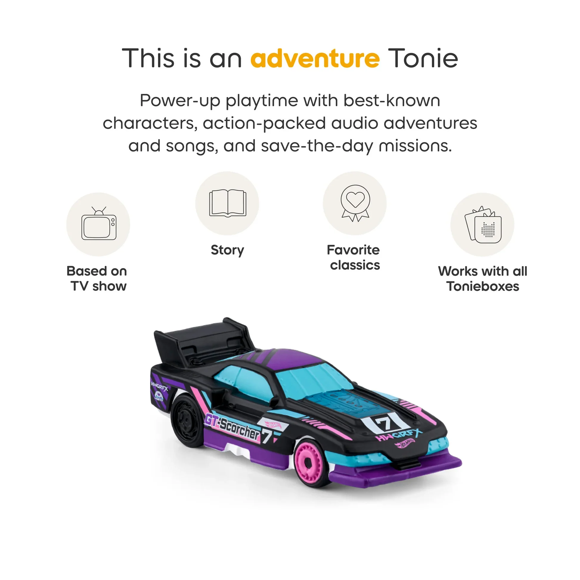 TONIES - AUDIO CHARACTER FOR TONIEBOX - HOTWHEELS LETS RACE - Image 4