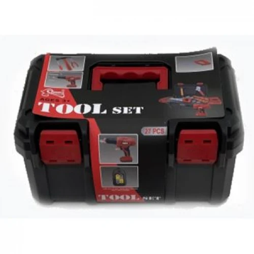 TOOL SET CARRY CASE WITH DRILL 27PC ELECTRIC