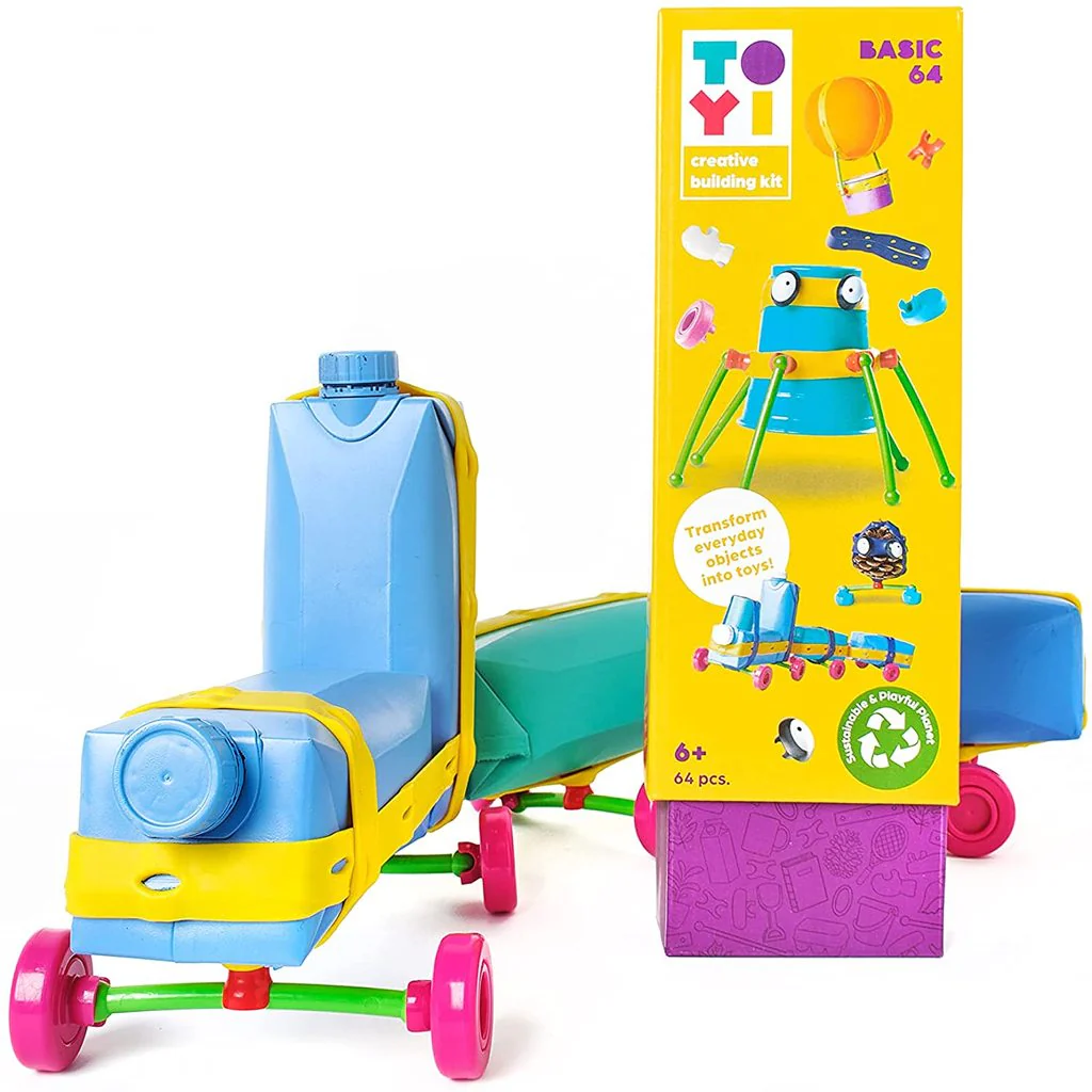 TOYI BASIC CREATIVE BUILDING KIT 64 PC