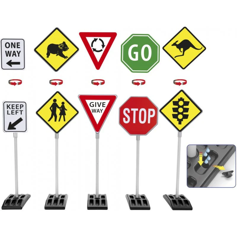 TRAFFIC SIGNS 5 PK - Image 2